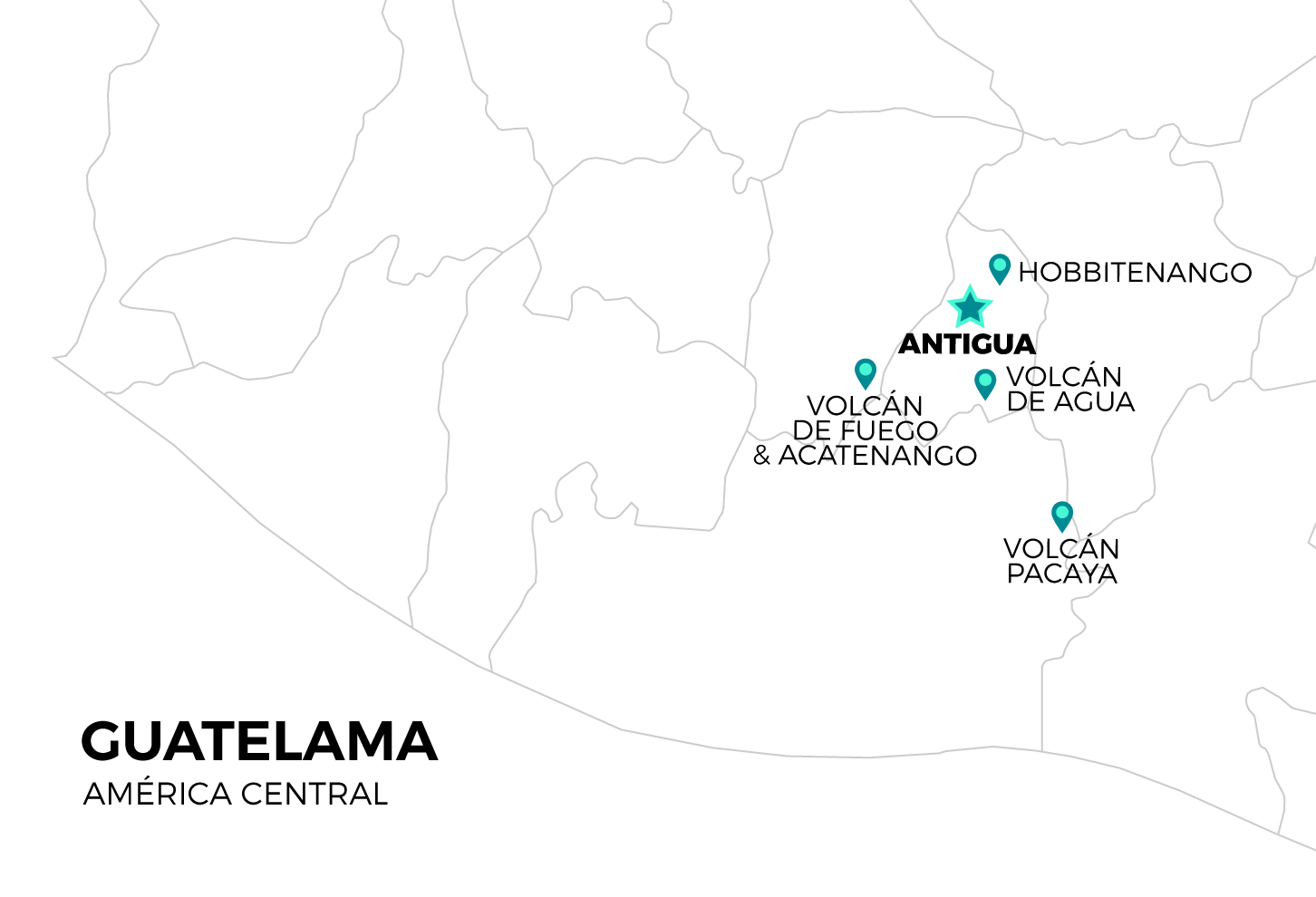 Ruta Expedición Guatemala 2019